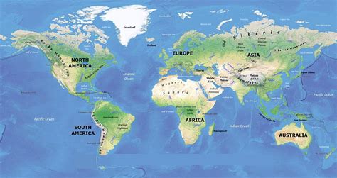 Large Printable World Physical Map in PDF, world map HD wallpaper | Pxfuel