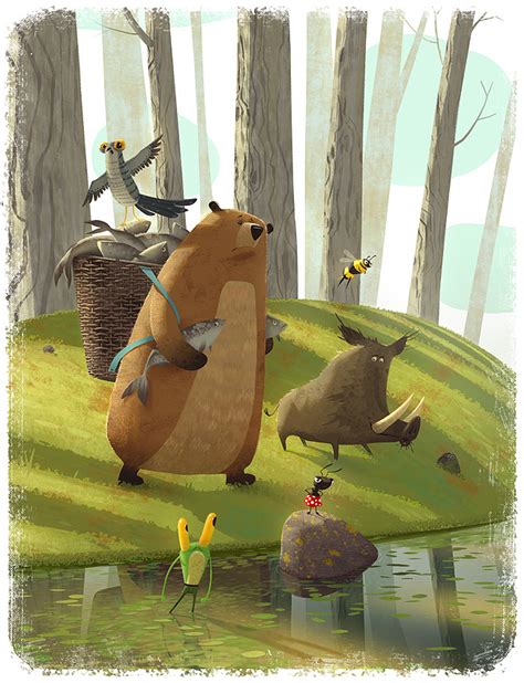 Illustrations for children book. :: Behance