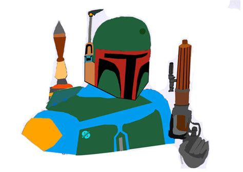 Boba Fett Cartoon by PHXSUNS710 on DeviantArt