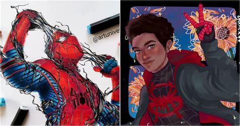 10 Awesome Pieces Of Spider-Man Fan Art We Love