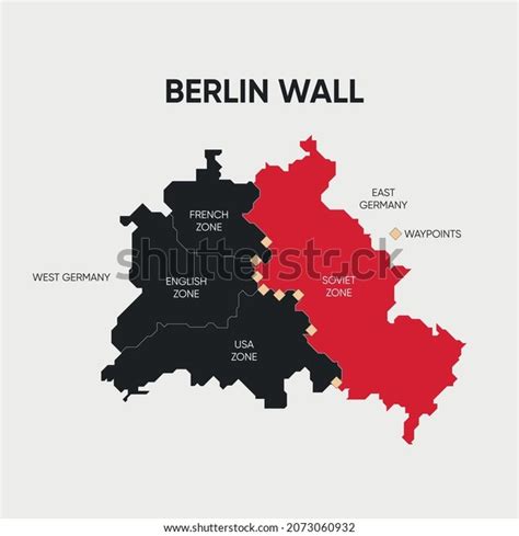 Berlin Wall Map Of Germany - Almire Marcelia