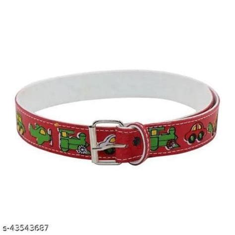 Buy SHINE STYLE Adjustable Cartoon Printed Belt for Kids Boys and Girls ...