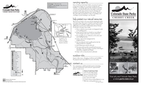 Cherry Creek State Park Map - 4201 S Parker Rd Aurora CO • mappery