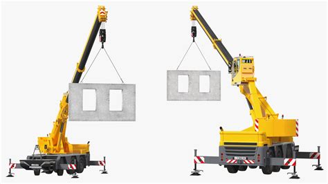 Mobile Crane Liebherr Working 3D Model $169 - .3ds .blend .c4d .fbx ...