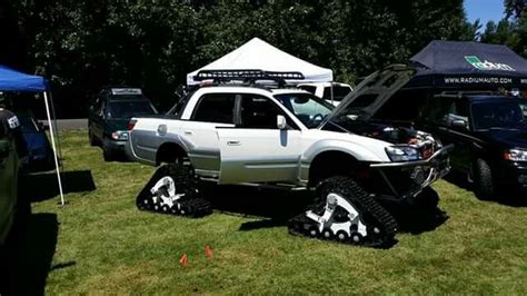 Subaru Baja on tracks | Subaru baja, Subaru, Lifted subaru