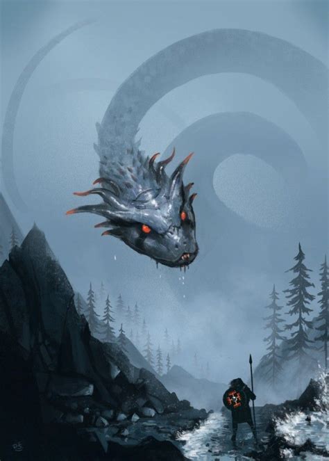 ArtStation - Slavic Dragon, Przemek Świszcz | Slavic, Dragon, Creatures