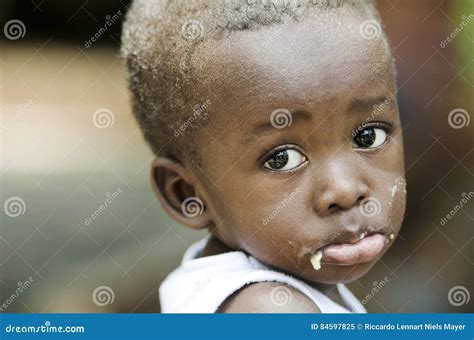 Sadness Despair Depression Symbol: Little African Black Boy Crying ...