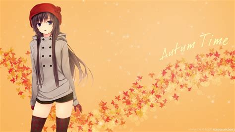 Autumn Brown Anime Wallpapers - Wallpaper Cave