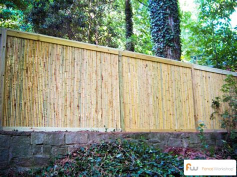 The Babcock™ Bamboo Privacy Fence | Pictures & Per Foot Pricing