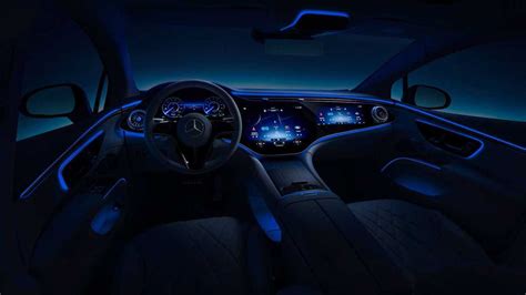 2022 Mercedes EQS Futuristic Interior Fully Revealed In Official Images