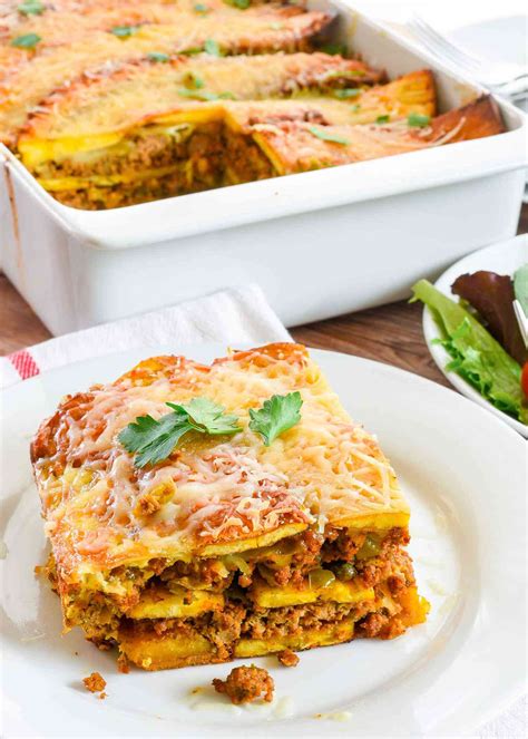 Pastelón (Puerto Rican Plantain Lasagna) Recipe