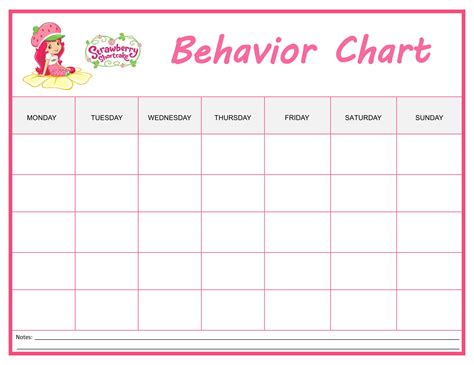 Behavior Charts - 10 Free PDF Printables | Printablee