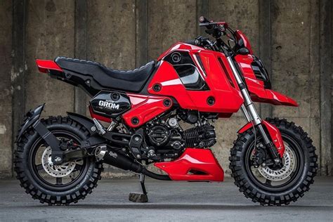 Turn your Honda Grom into a mini-ADV! - Adventure Rider