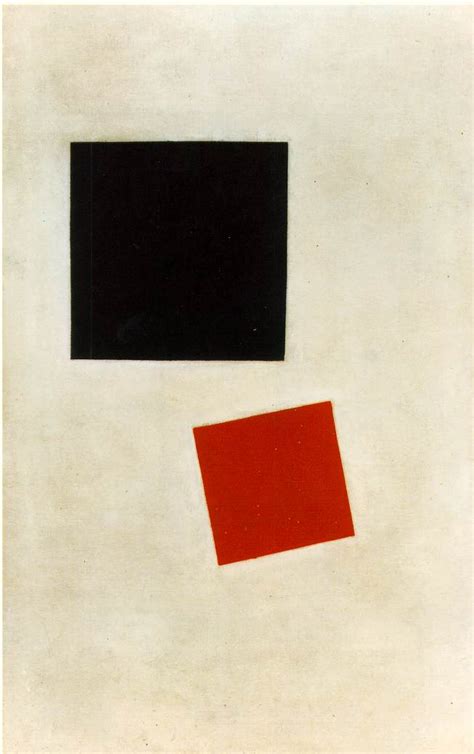 Black Square and Red Square (1915) by Kasimir Malevich – Artchive