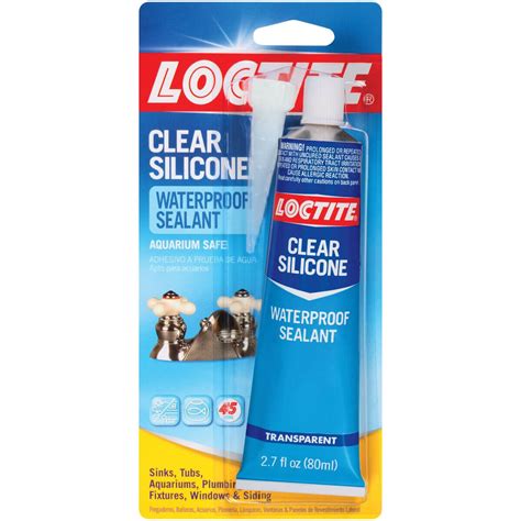 Loctite Clear Silicone Waterproof Sealant