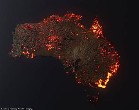 Australia: A Nation on Fire — Astonishing Graphic shows the True Scale ...