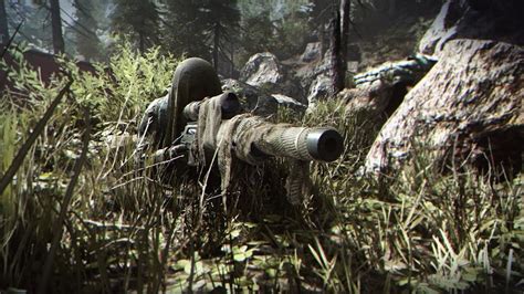 Call of Duty Modern Warfare, Sniper, Camouflage, Soldier, 4K, #11 Wallpaper