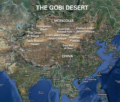 The Gobi Desert: Location, Landscape - DesertUSA