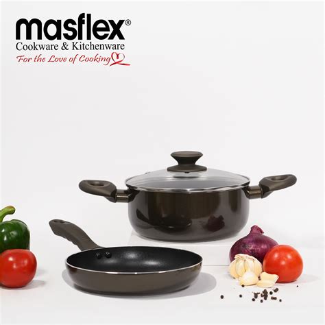 Master Class 3 Piece Induction Cookware Set - Masflex