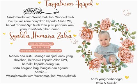 71 Desain Background Kartu Ucapan Kelahiran Bayi Perempuan free...