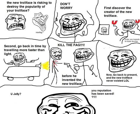 Troll Face comic Vol. 2: The Overtook Creator. by Kyurem600 on DeviantArt