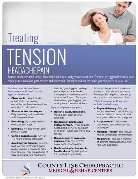 Treating Tension Headache Pain - County Line Chiropractic