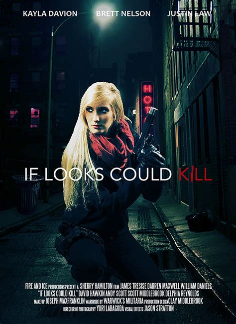 If Looks Could Kill Movie Poster by James Godin at Coroflot.com