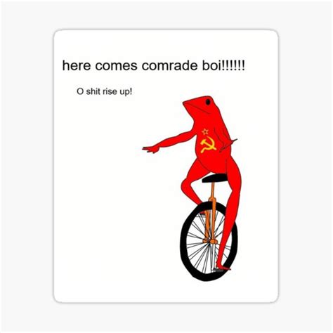 Here Come Dat Boi Stickers | Redbubble