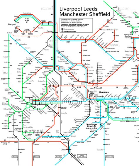 Liverpool Manchester Railway Map