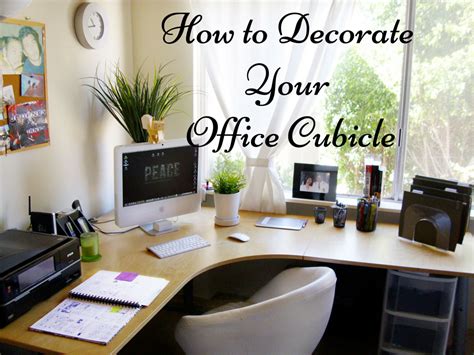 Best Office Cubicle Decor How To Decorate Your Office Cubicle - The Art ...