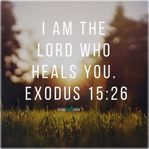 Healing Scriptures From The Bible