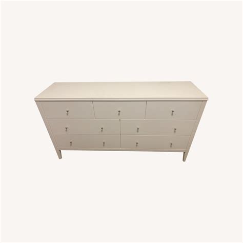 7 Drawer Dresser White - AptDeco