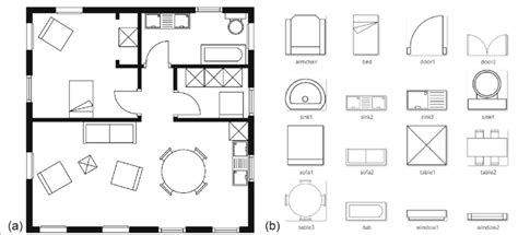 Architectural Floor Plan Symbols Free - Home Alqu