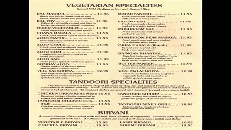 Simple Way to Indian Vegetarian Food Menu