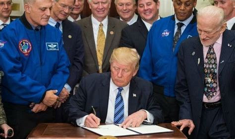 Space Race! President Trump Orders NASA To Get Astronauts To The Moon ...