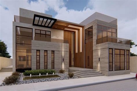 Modern Villa Exterior - Arc Design