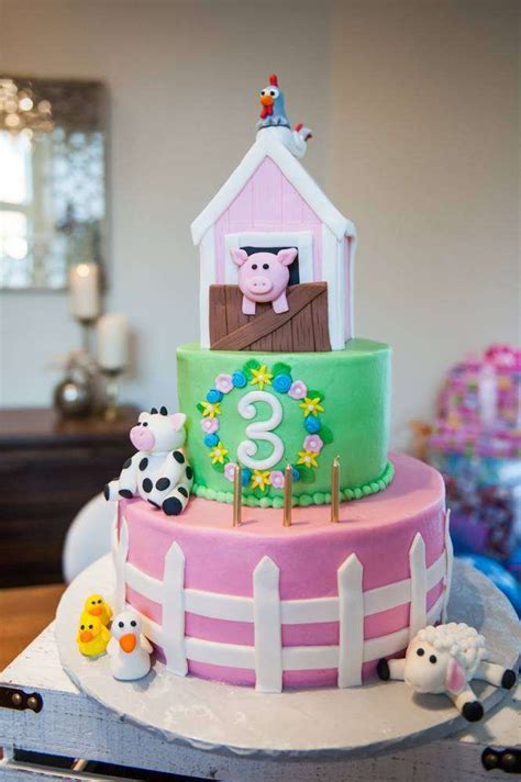 Petting Zoo/Farm-Themed Birthday Party Ideas | Photo 7 of 30 | Farm ...