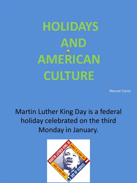 1.7. - Holidays and American Culture. | PDF | Memorial Day | Traditions