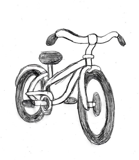 Tricycle Drawing at GetDrawings | Free download