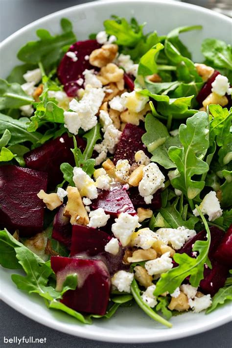 Arugula Beet Salad - Belly Full