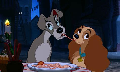 Lady And The Tramp Spaghetti Drawing ~ Spaghetti Coloring Pages Color ...