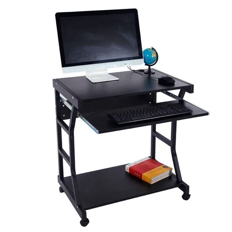 UBesGoo Mobile & Compact Complete Office Computer Workstation Desk ...