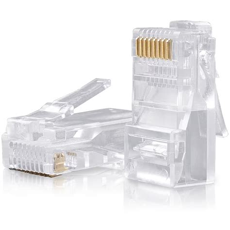 Amazon.com: SHD RJ45 Connectors, Cat6 Connector Cat5e Connectors Cat5 ...