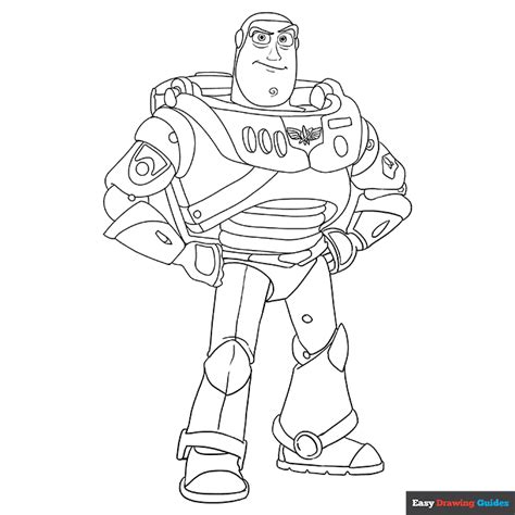 buzz lightyear coloring page ideas toy story ready for download