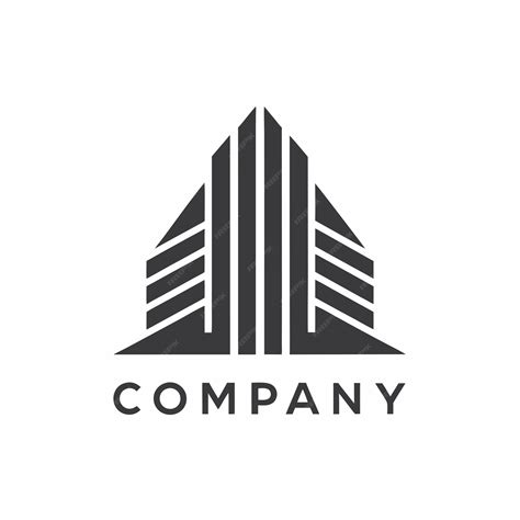 Minimalist company logo template | Premium AI-generated vector