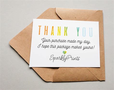 Business Thank You Cards Download Editable Printable | Etsy