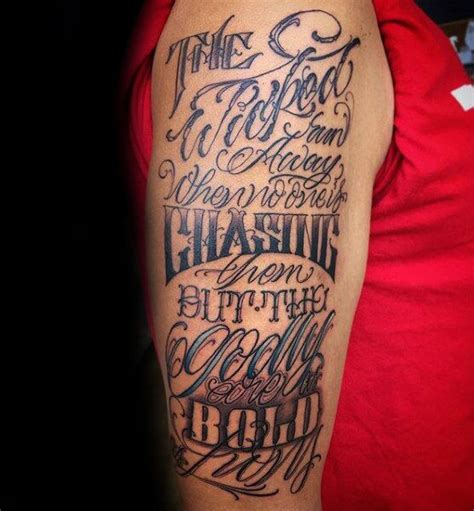 Bible Verses Tattoos For Guys - Worldwide Tattoo & Piercing Blog