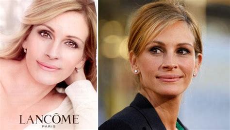 You Be The Judge!: Julia Roberts' Lancome ad banned in the U.K. - What ...