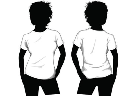 T Shirt Silhouette Vector at GetDrawings | Free download