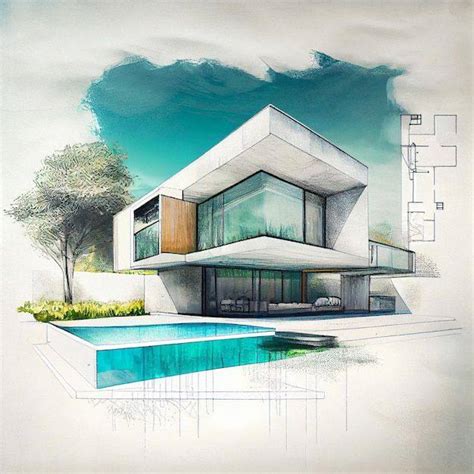 30+ Architectural Drawing Sketches: Inspiring Examples for Designers